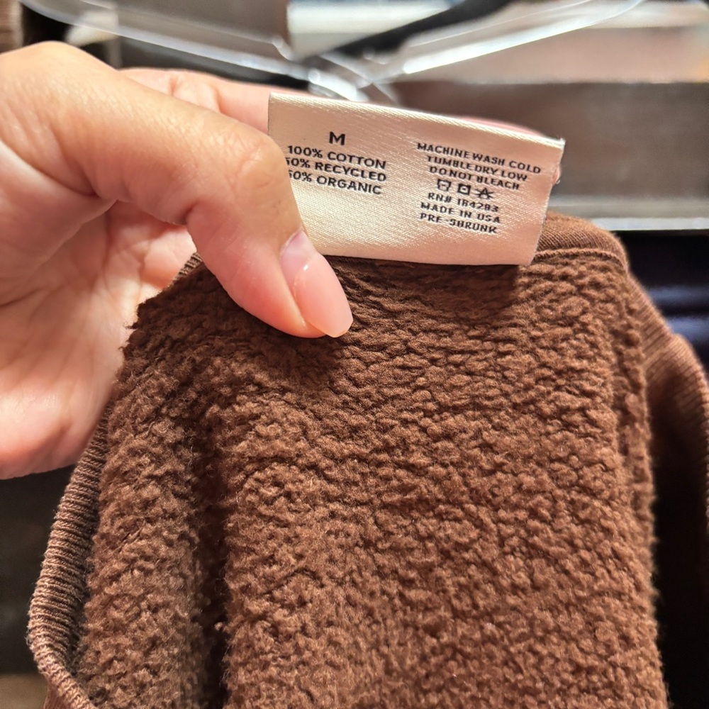 The Pleasing Crewneck in Brown Size Medium - Picture 5 of 6